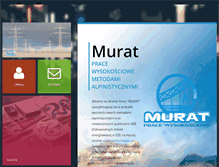 Tablet Screenshot of murat.pl