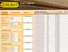 Tablet Screenshot of katalog.murat.sk
